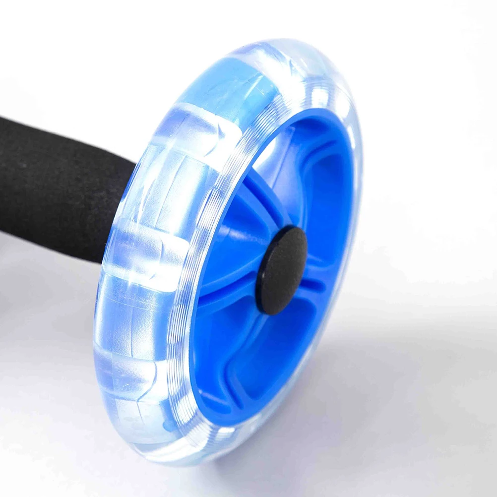 

Twin-Wheel Tummy Strengthening Fitness Tummy Shaping Wheel for Man Woman (Blue)