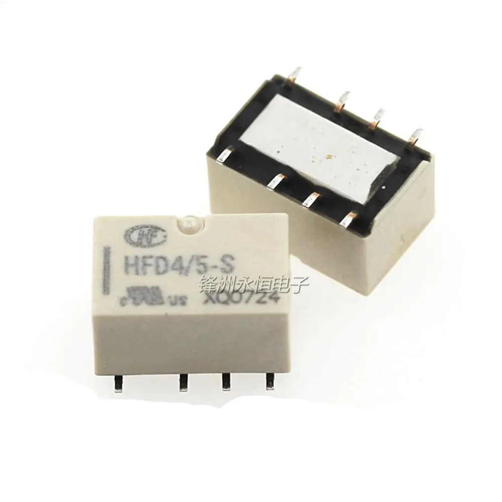 2 шт./лот реле HFD4/3-S 4/5 в 12В 24В S SR 2A 8Pin два набора преобразования SMD DIP Обустройство