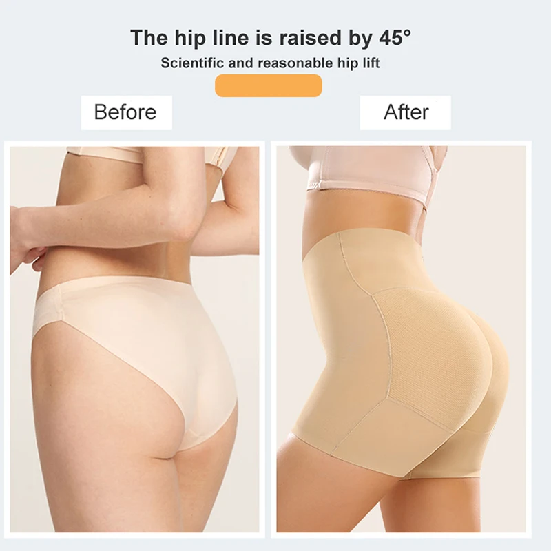 Женские Утягивающие трусики с высокой талией эффектом подтяжки ягодиц и