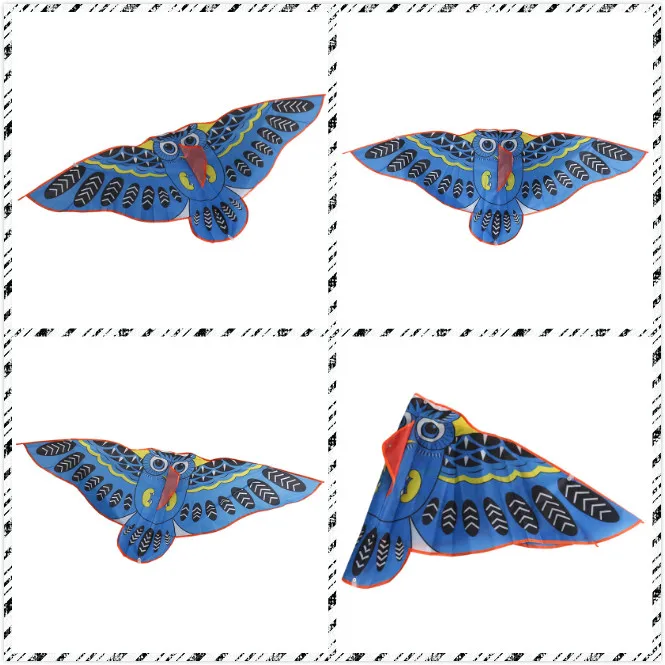 1 шт. Детские Красочные Мультяшные Сова Летающий Кайт открытый инструмент с кайт