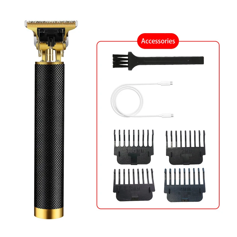 

Hair Trimmer For Men Professional Electric Hair Clippers Beard Trimmer Barber Shop Hair Cutting Machine USB Men's Shaver 2021