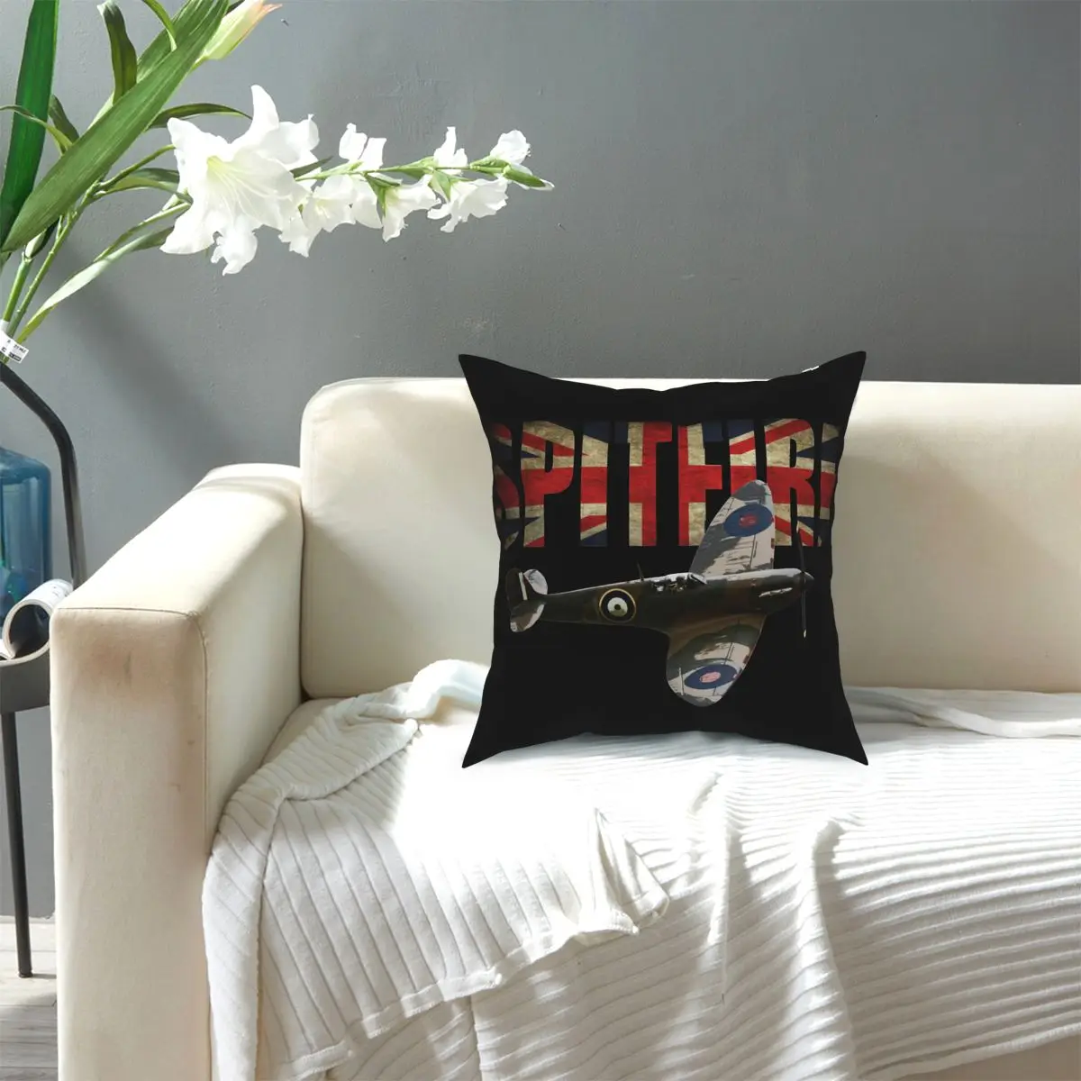 RAF авиалайнер WW2 истребитель мультипликационным мотивом украшение самолет войны