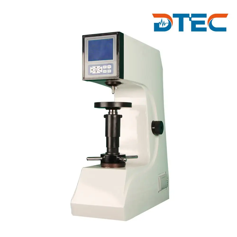 DTEC DHR-45D Digital Superficial Rockwell Hardness Tester LCD Display Inside Printer Automatic Loading Menu Control RS232 Port. |