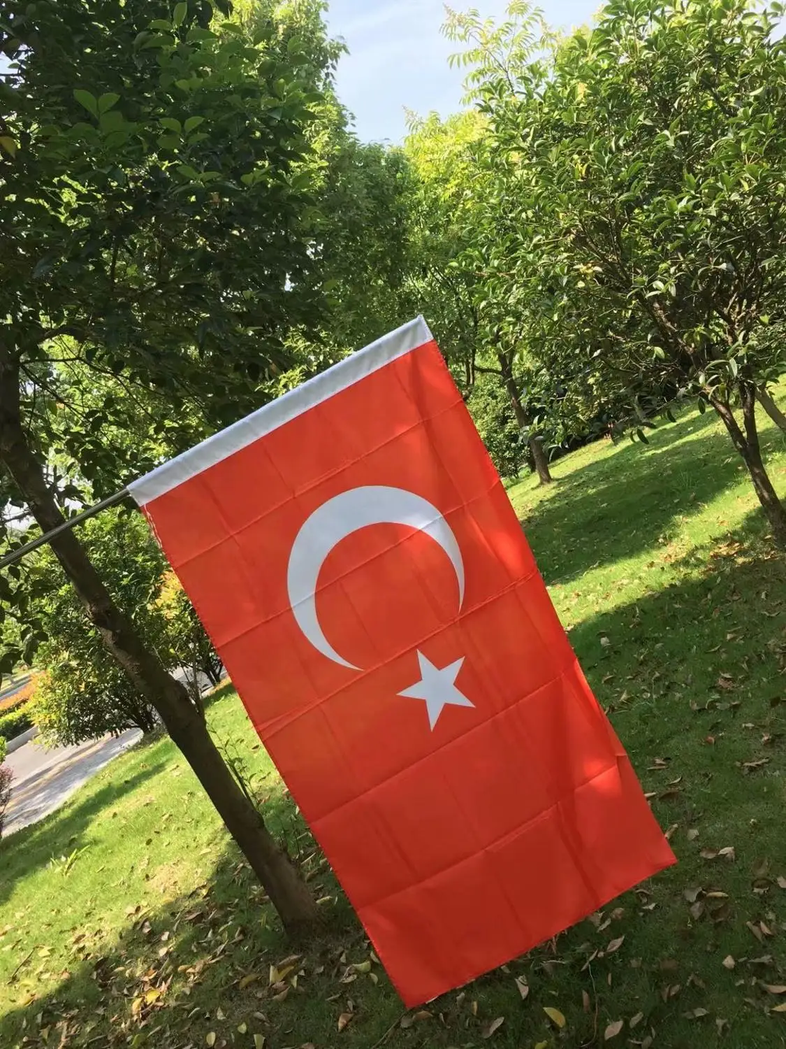 Бесплатная доставка флаги Турции 90*150 см турецкий полиэстер подвесной флаг для