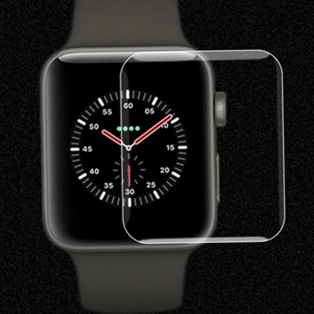 Гидрогелевая прозрачная 3d-пленка для защиты экрана часов Apple Watch серии 4/3/42/38 44/40/2/1