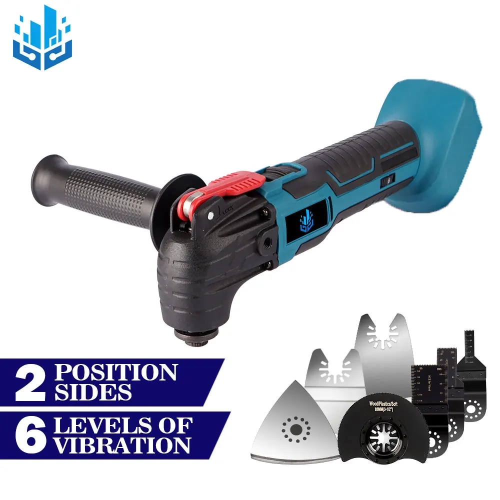 

Cordless Oscillating Multi Tool Variable Speed Renovator Electric Home Decoration Trimmer For Makita 18V Battery Power Tool