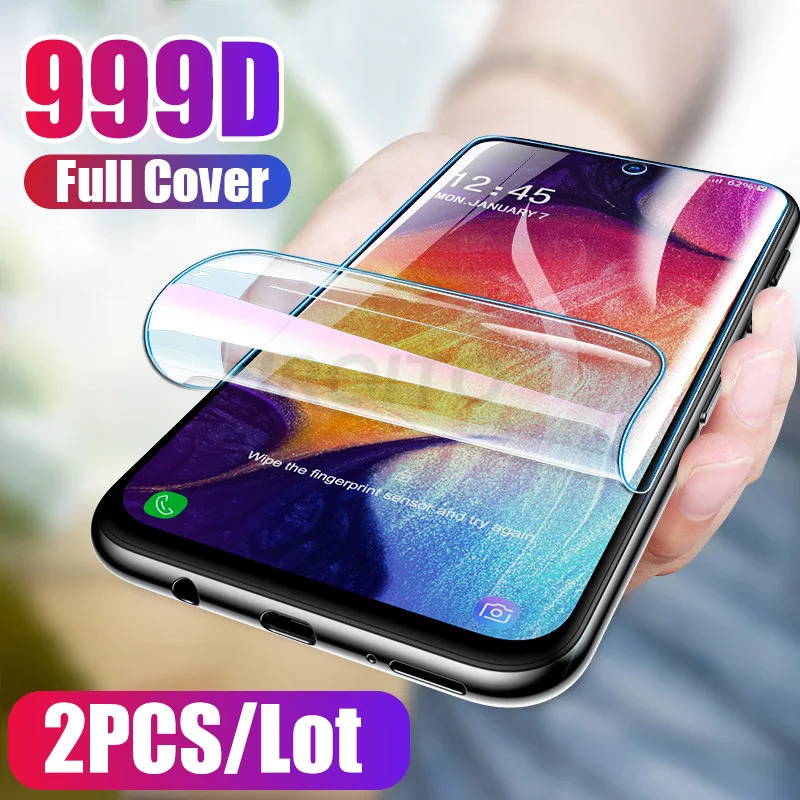 

Hydrogel Film Screen Protector For Samsung Galaxy S7 edge S10 S20 S9 Plus Ultra For A50 A51 A70 A30S S10E Soft Screen Protector