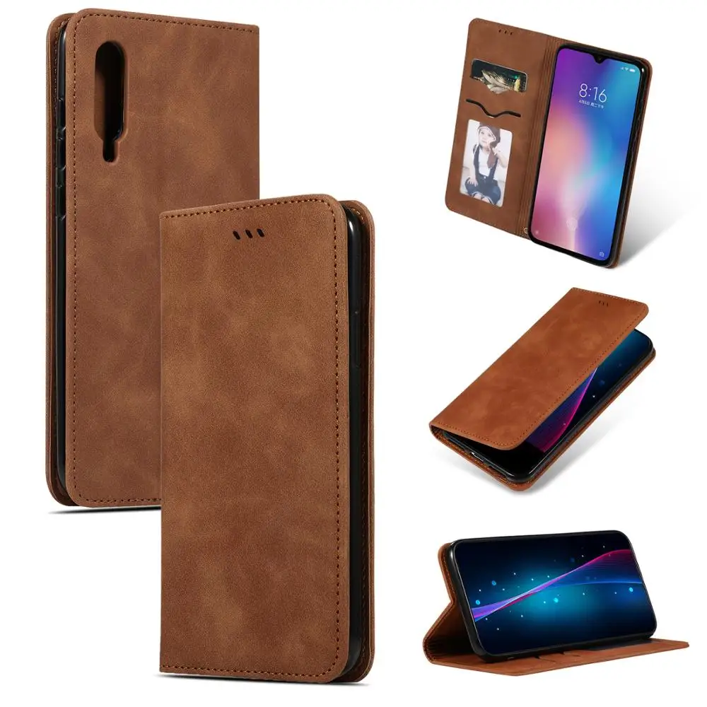 Чехол для телефона Xiaomi Mi 9 чехол Mi9 MIi SE Роскошный из искусственной кожи с