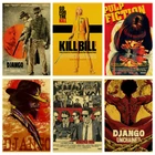 Ретро Quentin Tarantino Kill BIllводохранилищеInglourious Basterds настенное искусство холст печать постер картина Аниме Картина домашний декор