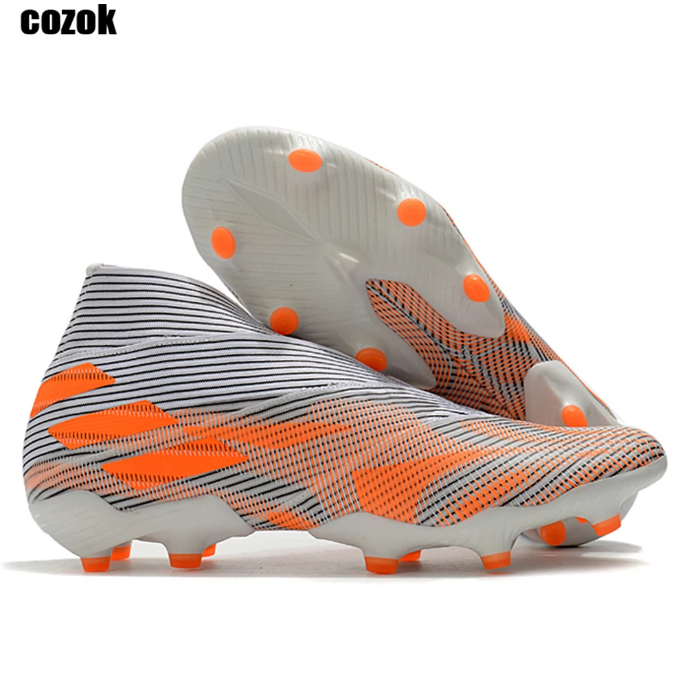 

Wholesale Free Shipping New Nemeziz 19.1 FG Men's Outdoor Football Shoes Non-slip Training Shoes Soccer Shoe Football Boots