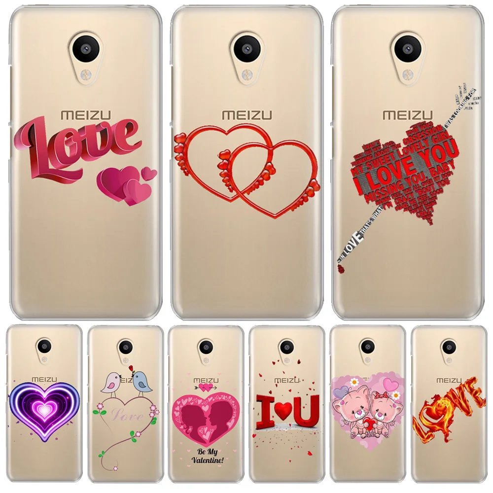 Чехол Magic love DC для Meizu M6 Note M5S 5C M3s 3 M5 Pro6 U10 U20 мягкий силиконовый чехол из ТПУ