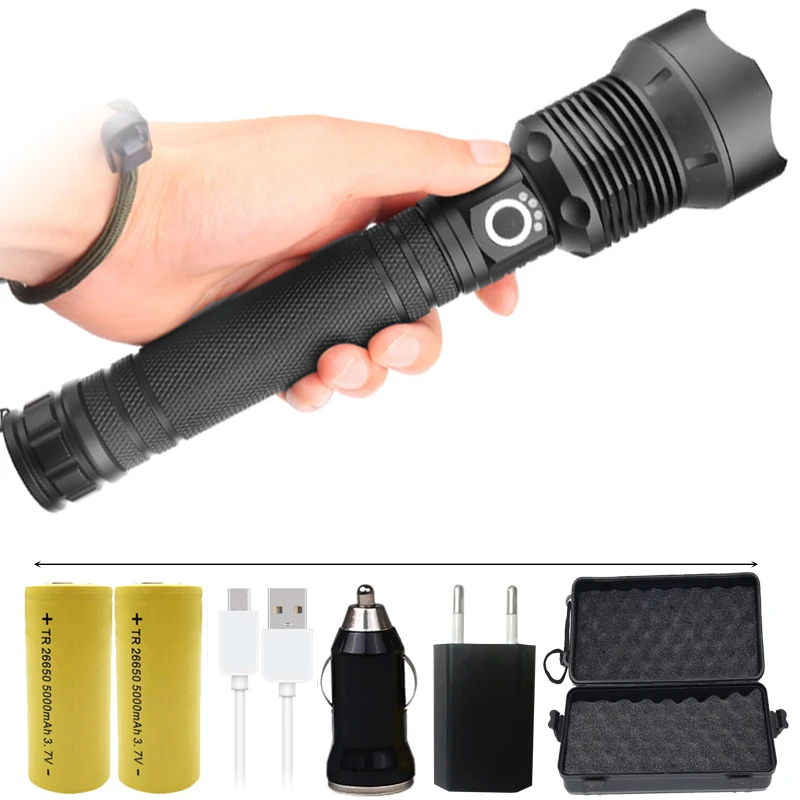 FX DZ901282 самый мощный тактический светодиодный фонарик 8000 лм CREE XLamp XHP70.2 светильник