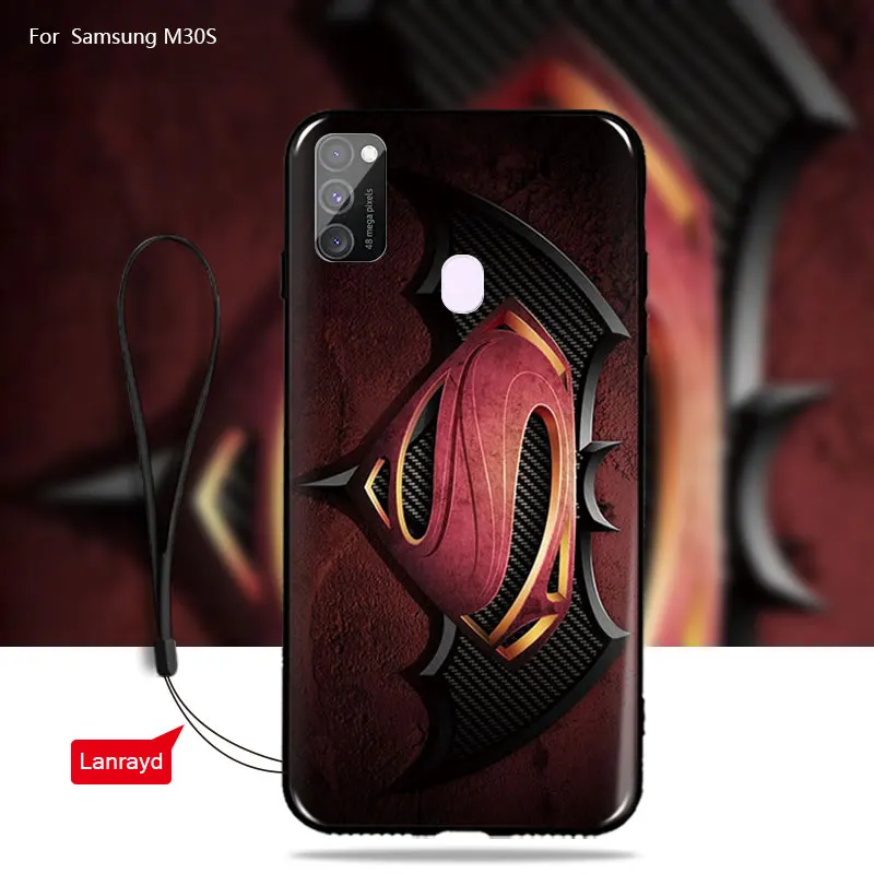 Чехол с рисунком под дерево для samsung Galaxy m30s мягкий ТПУ Силиконовый Модный чехол M30