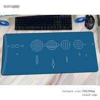 solar system mouse pad 700x300x4mm gaming mousepad anime colourful office notbook desk mat gorgeous padmouse games pc gamer mats