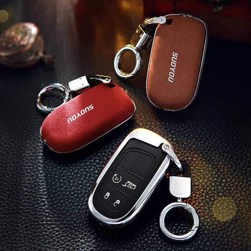 Чехол для автомобильного ключа Fiat Dodge Charger Дротика Challenger Durango Jeep Grand Cherokee Chrysler 300