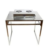 foldable dust free worktable no installation required esd workstation working room bench tbk 805 wide purification voltage