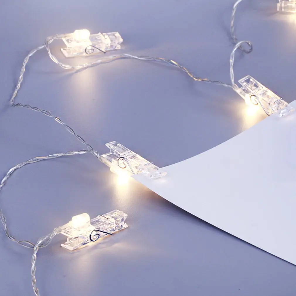 Звездная Гирлянда для украшения свадебной комнаты фоторамка звездная клипса