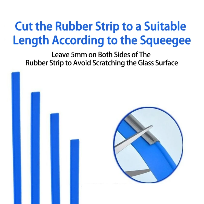 Швабра для окон 2XPE резиновый скребок 41 дюйм подходит разрезания и чистки | Дом сад
