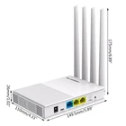 Беспроводной Wi-Fi роутер COMFAST E3 4G LTE 2,4 ГГц, 4 антенны, удлинитель для SIM-карты