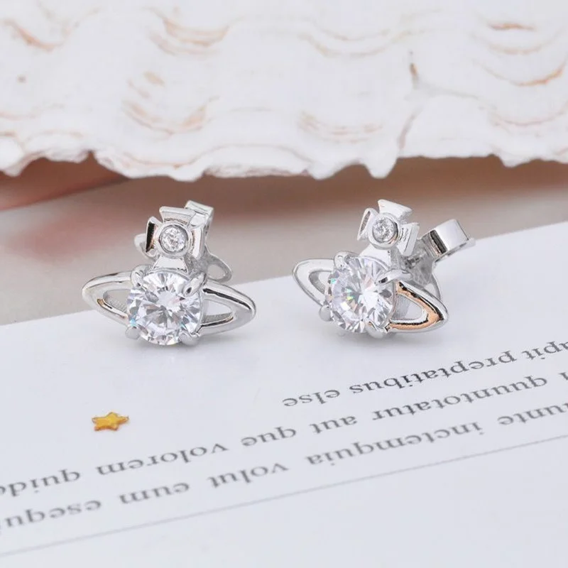 

Новые модные циркониевые серьги, серьги с медным покрытием и платиновым кристаллом для женщин вечерние ювелирные изделия для вечеринки, дн...