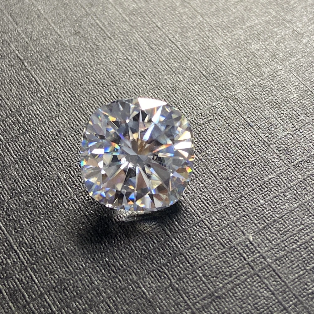 6 cts изумруд высокое качество 10*12 мм VVS1 лаборатория созданная moissanite отличная