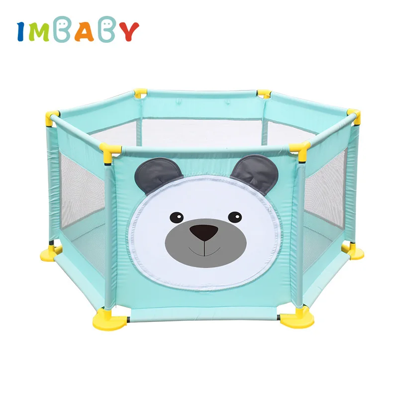 IMBABY Детские шестигранные манеж бассейн с океанскими шариками игрушки для детей