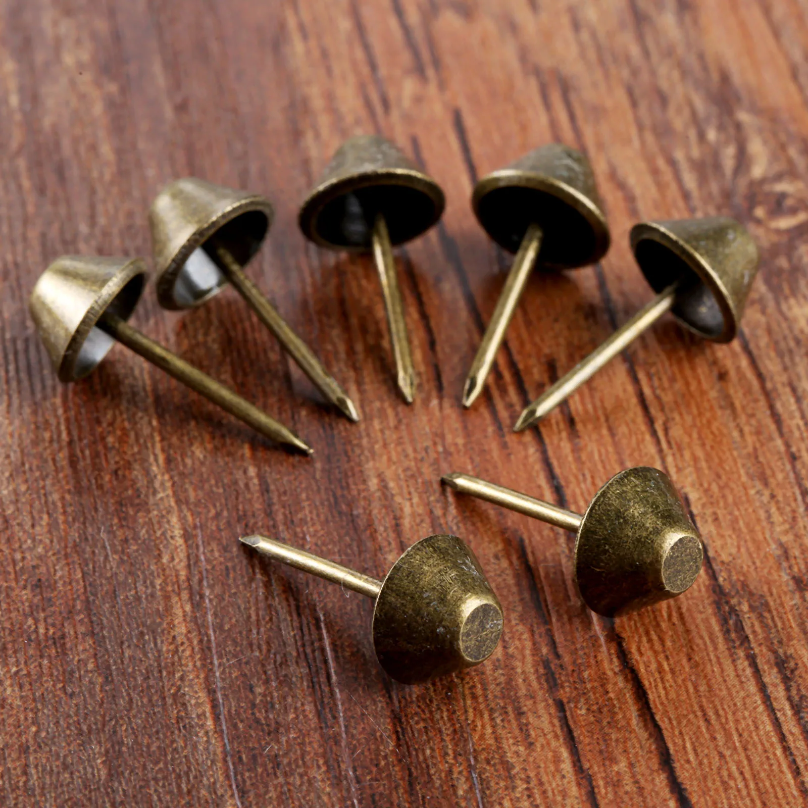 Плоские Шпильки для дивана 50 шт. шпильки античная бронза железная винтажная