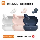 Беспроводные наушники Xiaomi Redmi AirDots 3, гарнитура с микрофоном, Bluetooth 5,2 aptX, адаптивные стерео басы, TWS наушники AirDots3