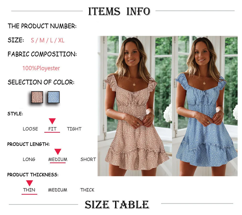 Короткое летнее мини-платье в стиле бохо Повседневные Вечерние пляжные