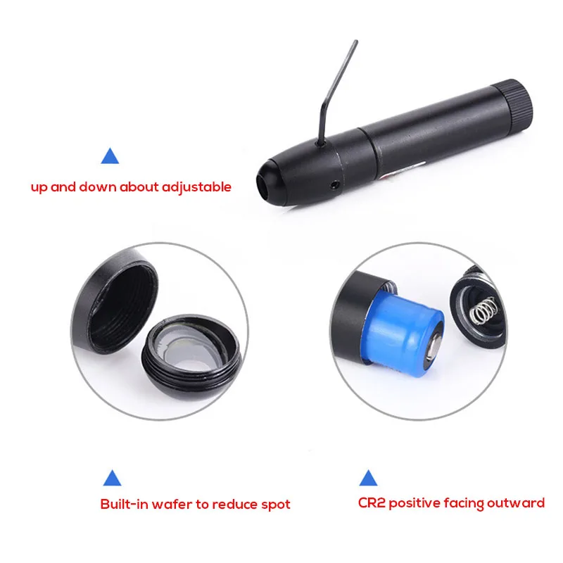 Professional Bird Hunting Tactical Red Green Dot Laser Sight Scope Bullet Type Point Sight Fit 11mm 20mm Rail with Barrel Mount