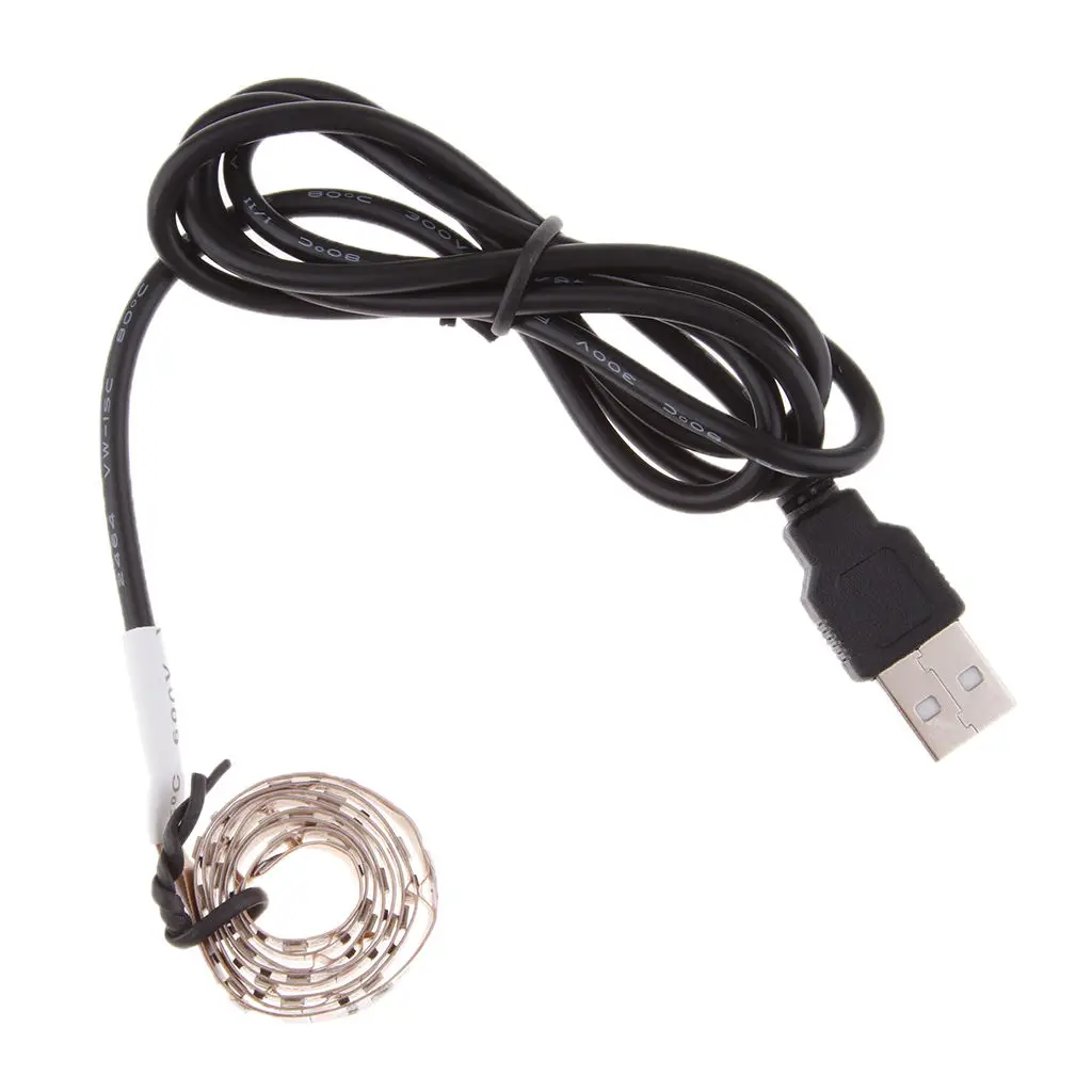 

Светодиодная лента RGB с питанием от USB 3528, 5 в постоянного тока