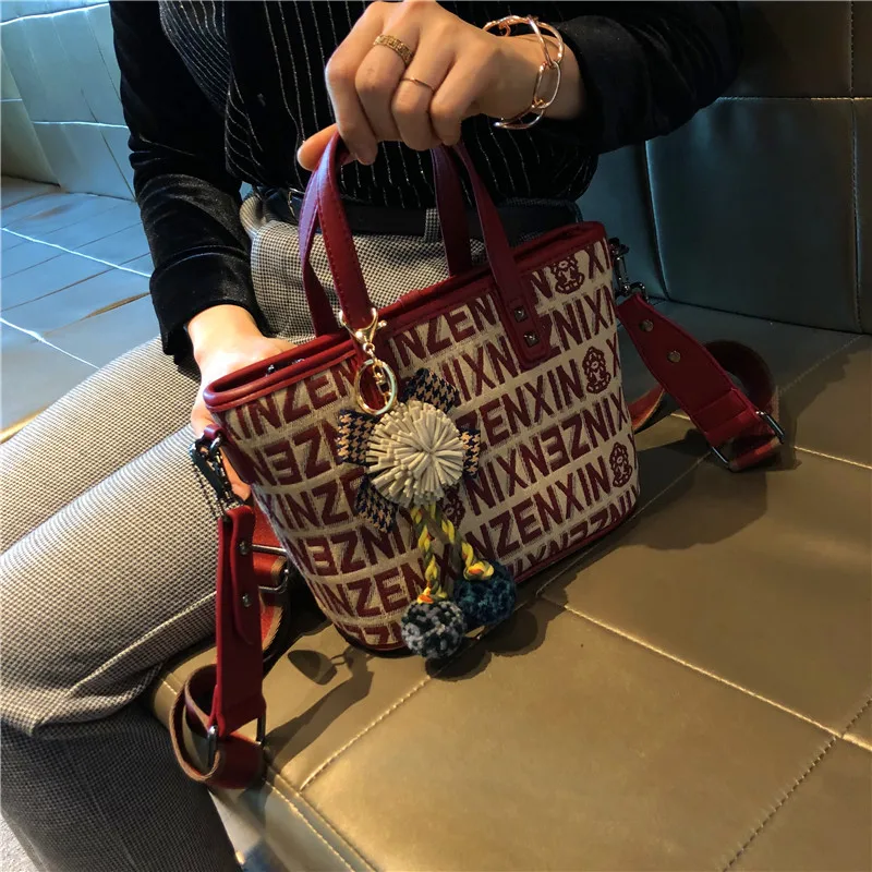 

Red Letter Crossbody Bag for Women Luxury Handbags Women Bag Genuine Leather Purse and Handbag Carteras Mujer De Hombro Y Bolsos