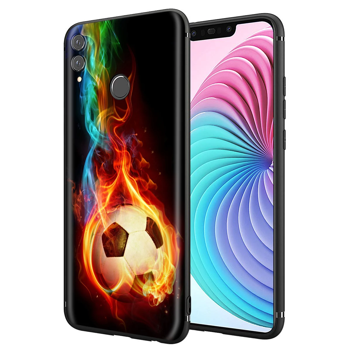 YIMAOC Fire чехол для футбольного мяча Huawei Mate 30 20 Honor Y7 7a 7c 8c 8x9 10 Nova 3i 3 Lite Pro Y6 2018 P30 P