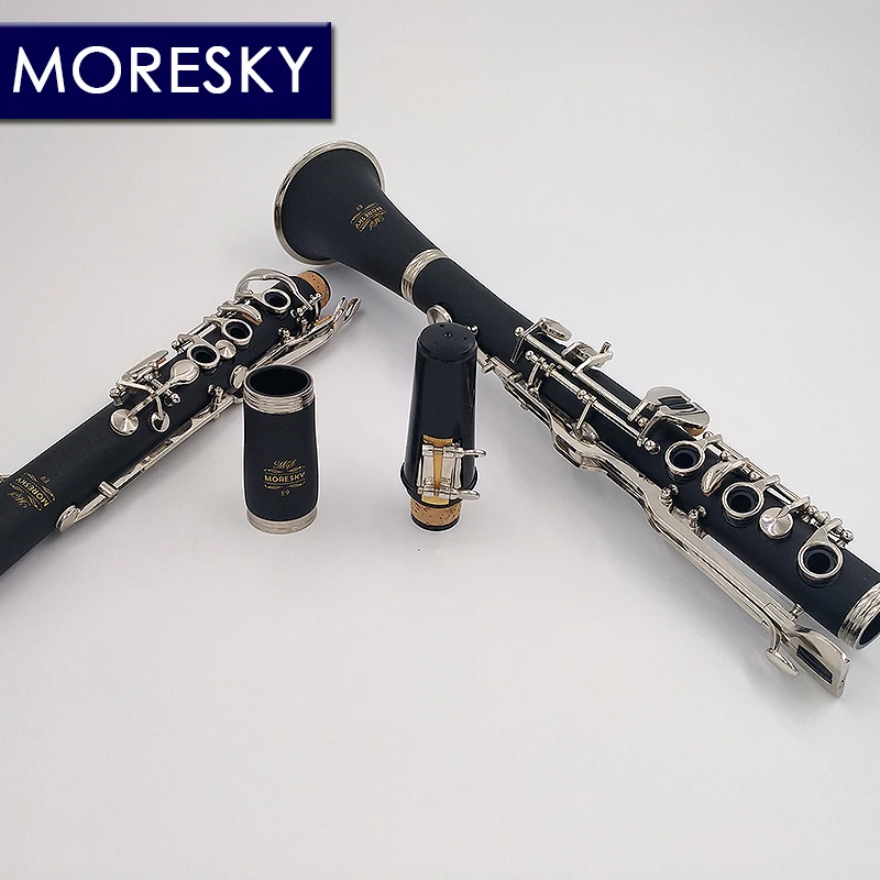 MORESKY немецкий G Tune 20 клавиш Кларнет ABS Смола мальчик материал ключи покрытые