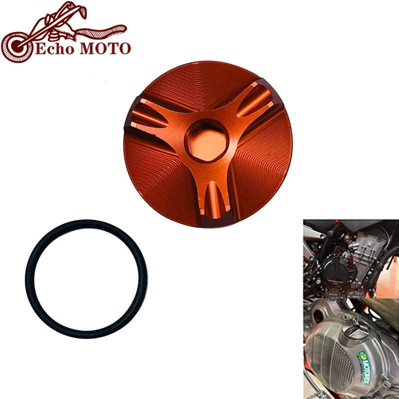 

Для KTM 250SX 250SX-F 300EXC (TPI) XC-W(TPI) CNC модифицированный масляный винт сливная пробка двигателя Sump чашка для орехов Чехол Логотип KTM