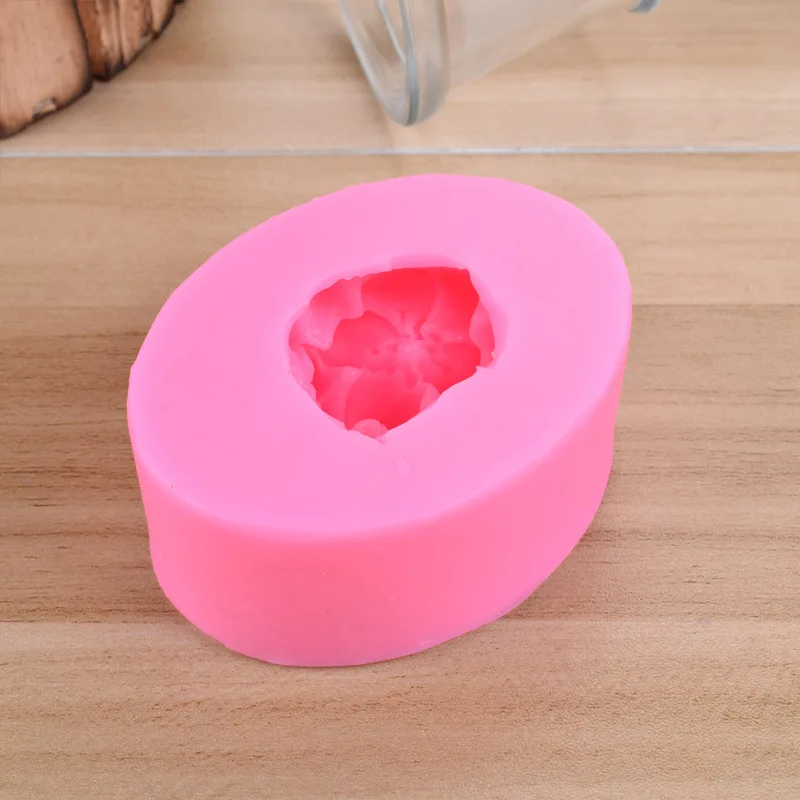 

Silicone Soap Mold for Making Rose Flower Fondant 3d DIY Form Handmade Cake Decorating Sugarcraft Moulds Silicon Mold Tools