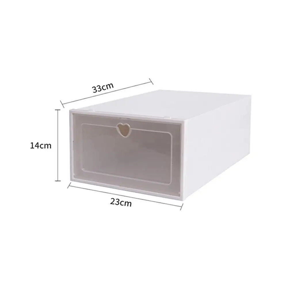 Универсальный плотный прозрачный ящик для хранения ящика 1 шт. коробка обуви