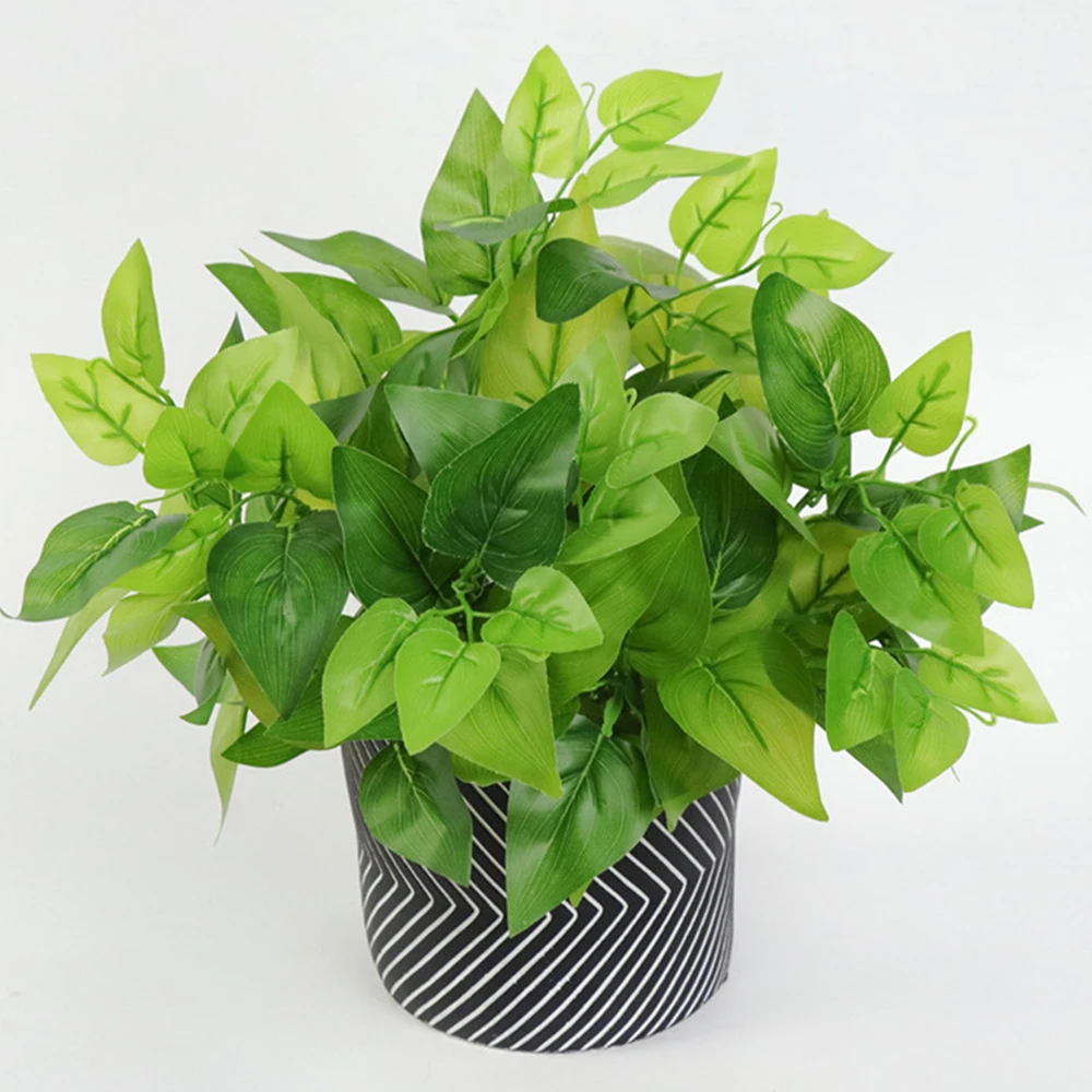 Моделирование завод зеленый укроп Пластик в форме сердца лист 11 головки магнолии