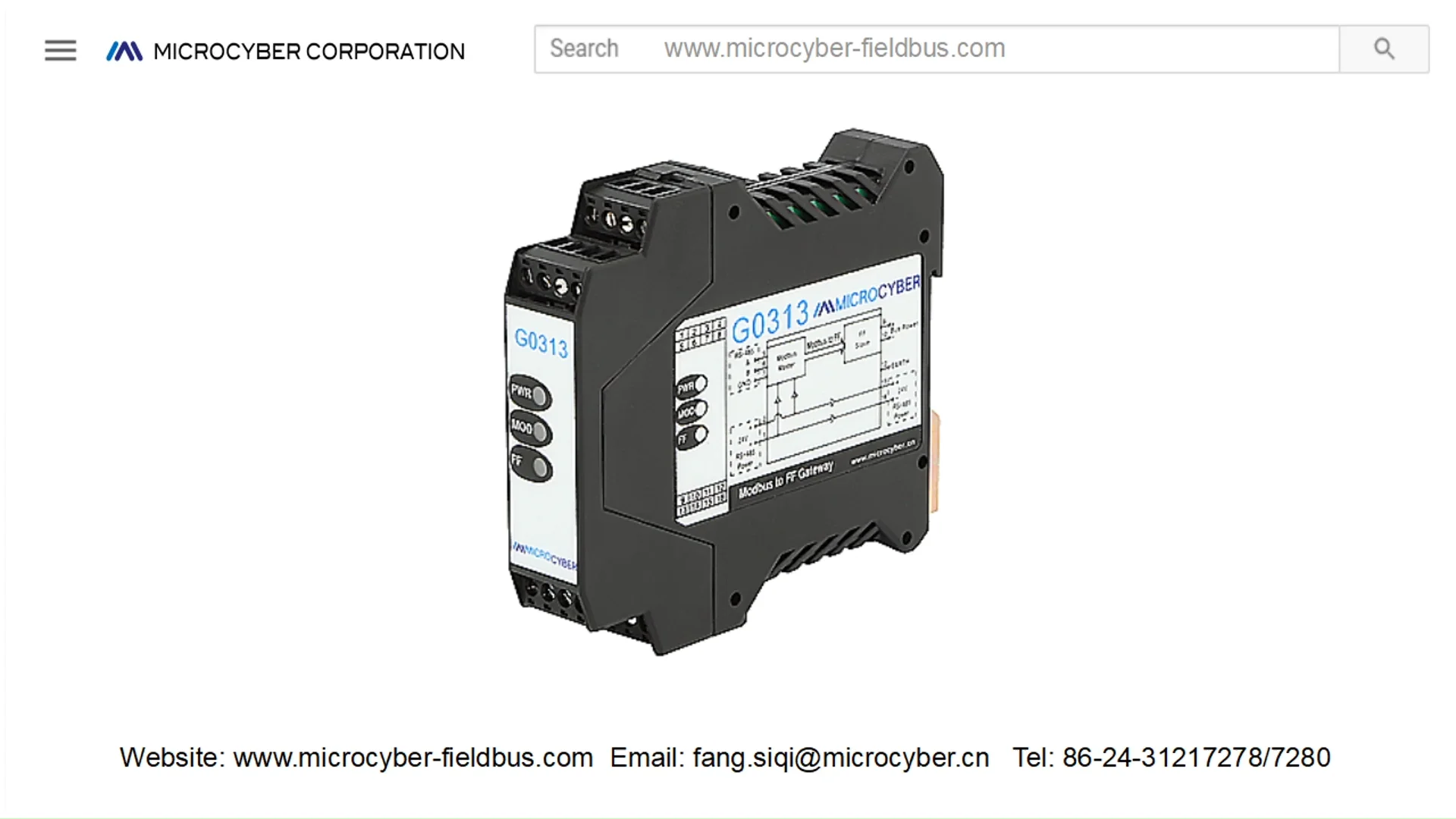 

Разъем для автобусов и устройств FF, шлюз Modbus RTU to Foundation Fieldbus H1