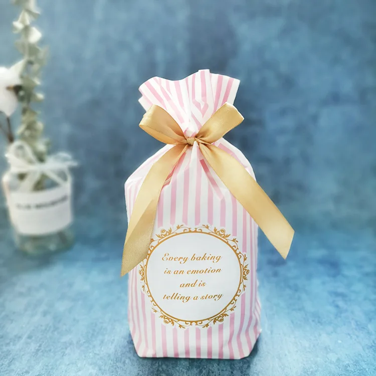 Christmas bag-10 50 шт/100 шт Рождественский подарок мешок украшение праздника мешок конфеты печенье закуски мешок для упаковки еды Шнурок Пакет карман - Цвет: Christmas bag-10