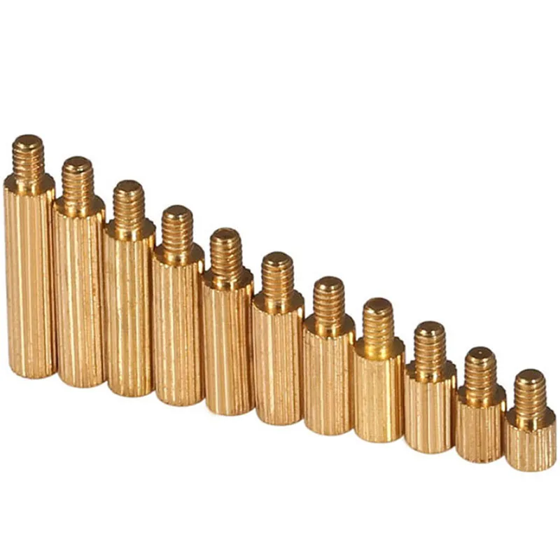 M2 + 3 (3mm - 40mm) Male-Female Brass Threaded Column Standoff Support Spacer for Camera | Обустройство дома