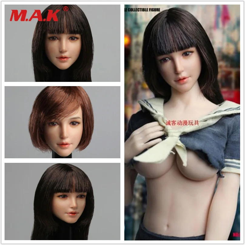 

SUPER DUCK 1/6 SDH011Asian Head Sculpt Fit 12" Female TBLeague action figure body in stock