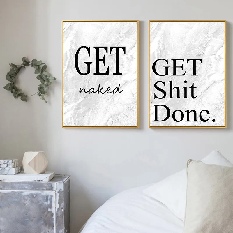 Скандинавские постеры и принты сделай себе художественная Настенная картина Good