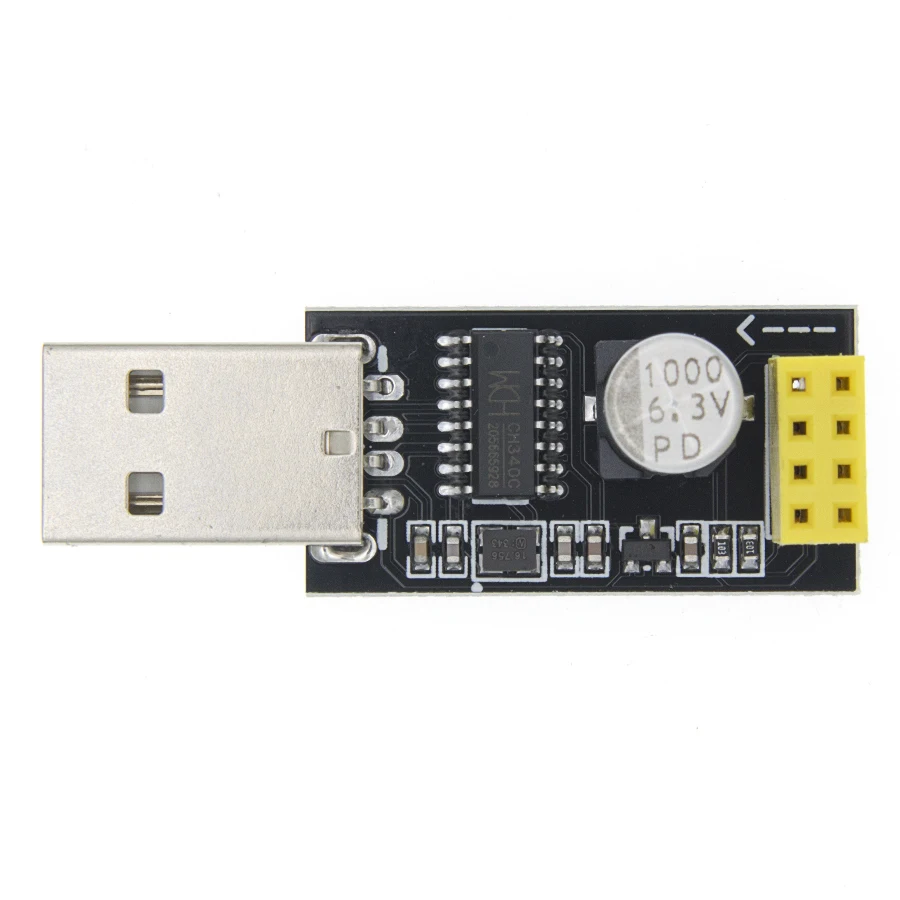 ESP01 программатор адаптер UART GPIO0 ESP-01 адаптер ESP8266 CH340G USB к ESP8266 Серийный беспроводной Wifi разработчик плата модуль - Цвет: ESP8266 adapter