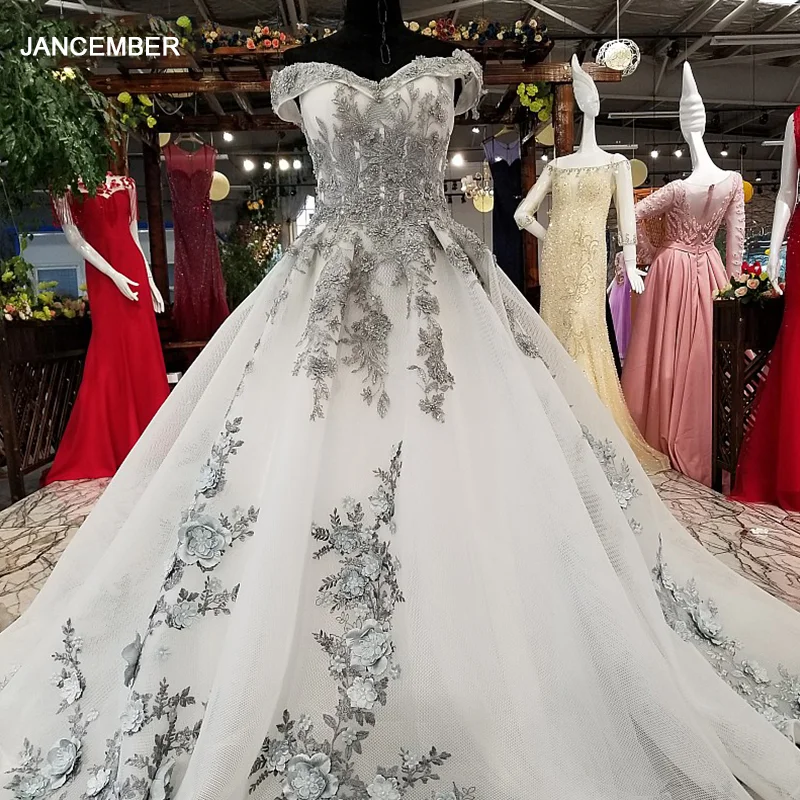 LS01549 старшее серое простое вечернее платье от плеча возлюбленного зашнуруйте