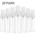 20 шт.лот бутылка-распылитель 10 мл 30 мл 50 мл 60 мл 100 мл дорожный многоразовый пластиковый контейнер дезинфекционный небулайзер легко носить с собой