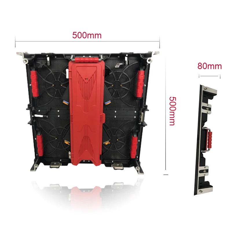 Koop Indoor Full Color Led Scherm P4.81 Panel 500*500 Mm SMD2121 104*104Pixels Rgb Screen Voor Stage Concert Reclame