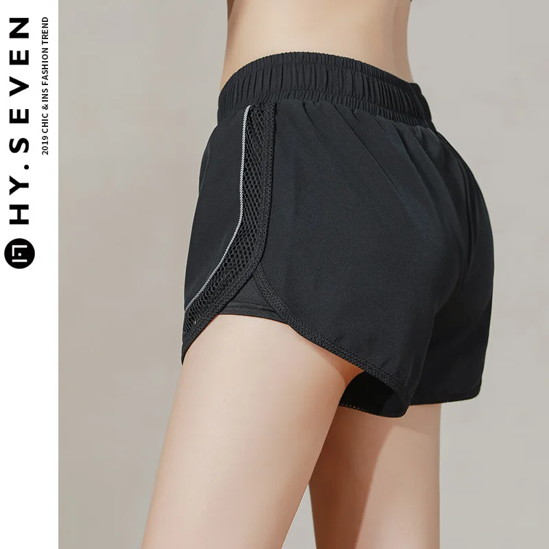 

han yi qi 2020 New Style Spring and Summer Sports Women Running Gauze Yoga Shorts Yoga Sports and Fitness Shorts