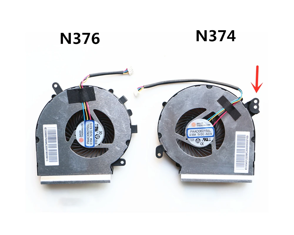 Новый оригинальный вентилятор охлаждения процессора ноутбука/графического для