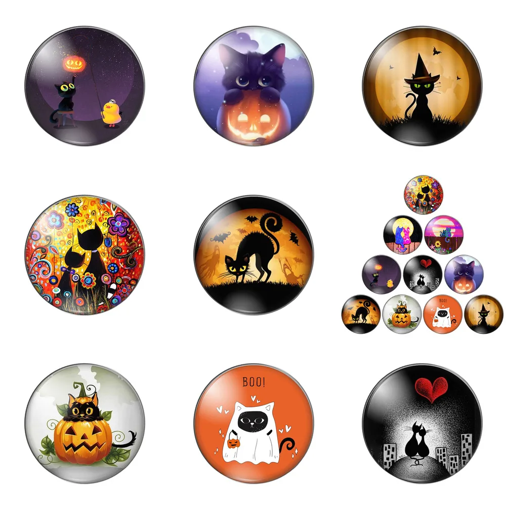 

Круглый стеклянный кабошон с плоской задней поверхностью, 8/10/12/18/20/25 мм